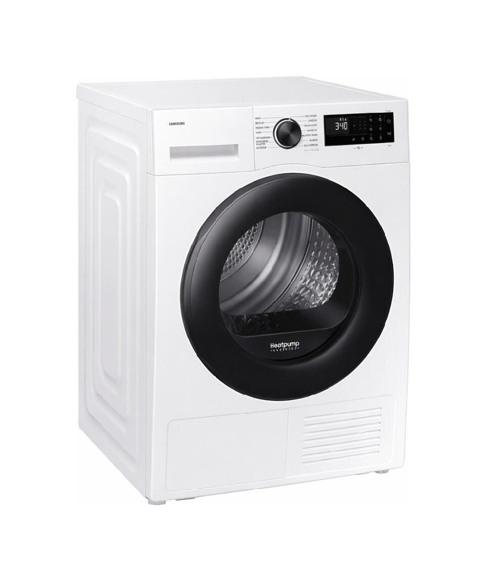 Samsung DV80DG52B0AEET SpaceMax™ Asciugatrice cm. 60 - 8 kg, pompa di calore, Optimal Dry, AI Control