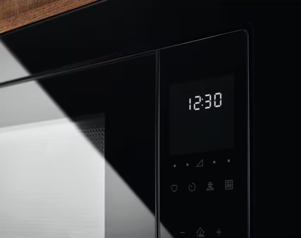 Electrolux LMS4253TBK Forno a microonde ad incasso, microonde con grill, 25 L, grill e microonde combinati, Nero