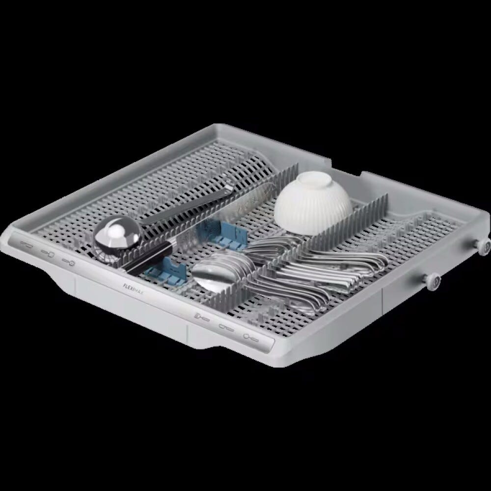 Electrolux KL82B500S Serie 800 Lavastoviglie integrata totale cm 60, 14 coperti, ComfortLift® DualZone AirDry