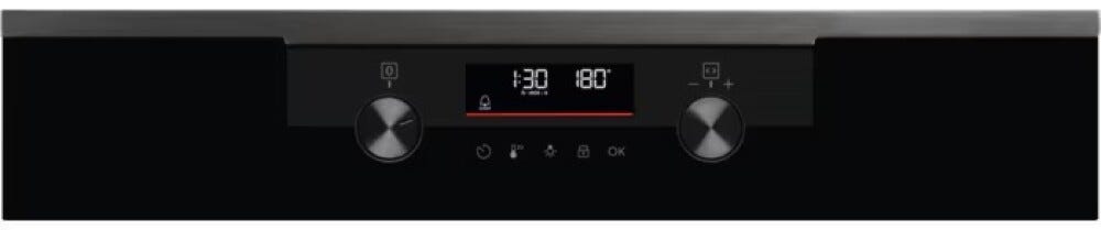 Electrolux KOFDP46WH2 Serie 500 Forno Elettrico Multifunzione SurroundCook, senza vapore, 72 lt, 59 x 56 x 55 cm, Pirolitico e Wi-Fi, Pure black