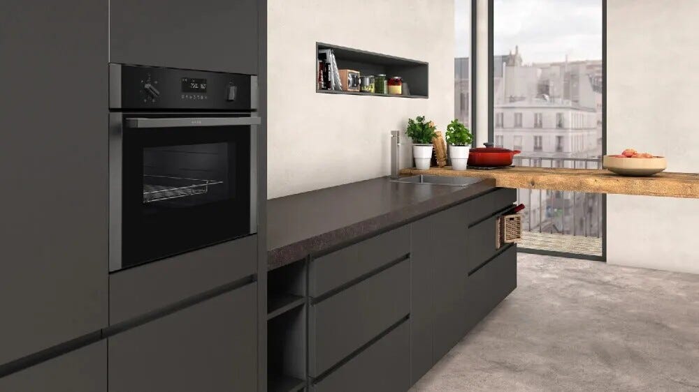 Neff OUTLET C1AMG84G0 Forno microonde cm. 59 h. 45 - grigio grafite - ARTICOLO EXPO PRIVO DI IMBALLO ORIGINALE
