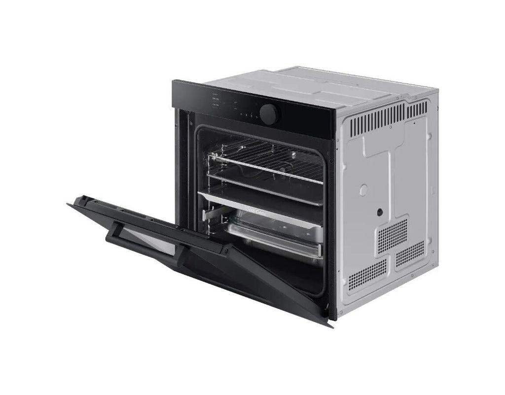 Samsung OUTLET NV75T8979RK Forno incasso a vapore, Dual Cook, 75 litri, Wi-Fi, pulizia pirolitica, classe A+, nero lucido - ARTICOLO EXPO PRIVO DI IMBALLO ORIGINALE