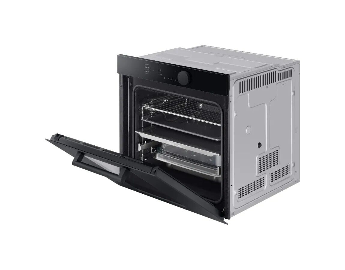 Samsung OUTLET NV75T8979RK Forno incasso a vapore, Dual Cook, 75 litri, Wi-Fi, pulizia pirolitica, classe A+, nero lucido - ARTICOLO EXPO PRIVO DI IMBALLO ORIGINALE