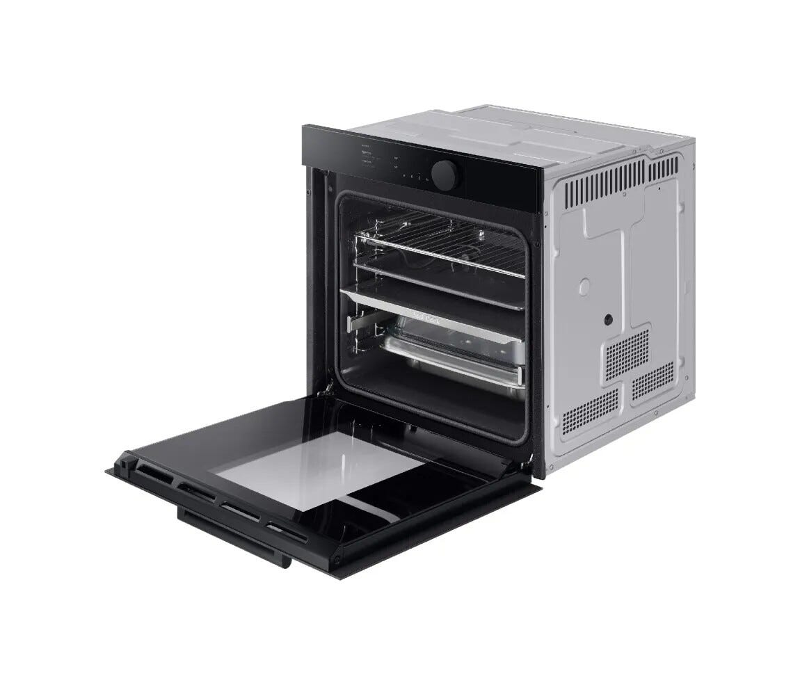 Samsung OUTLET NV75T8979RK Forno incasso a vapore, Dual Cook, 75 litri, Wi-Fi, pulizia pirolitica, classe A+, nero lucido - ARTICOLO EXPO PRIVO DI IMBALLO ORIGINALE