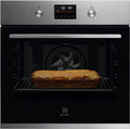 Electrolux KODFP46X serie 500 Forno elettrico multifunzione cm. 60, 72 litri, pulizia pirolitica, funzione vapore, programma pizza, manopole a scomparsa, classe A+, inox