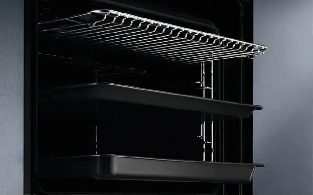 Electrolux KODFP46X serie 500 Forno elettrico multifunzione cm. 60, 72 litri, pulizia pirolitica, funzione vapore, programma pizza, manopole a scomparsa, classe A+, inox