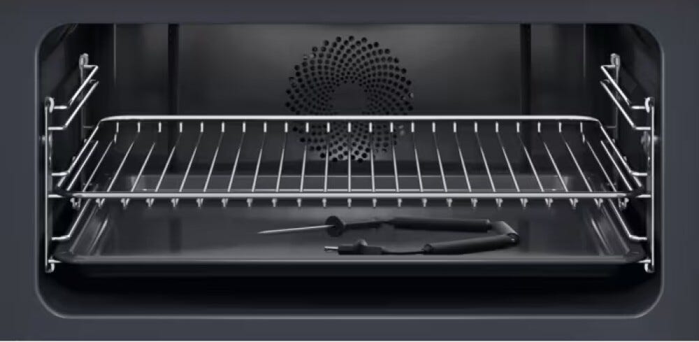 Electrolux KVLBE09H serie 800 MealAssist CombiQuick Forno combinato a microonde cm. 60, altezza 46, 44 litri, display Full Color TFT, WiFi, funzione pizza, termosonda, nero