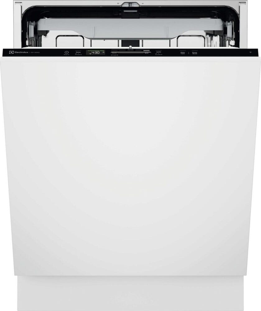Electrolux KL72A202S serie 700 Lavastoviglie integrata totale cm. 60, 14 coperti, Tecnologia AirDry, LightOnFloor, QuickSelect, terzo cestello, WiFi, classe A