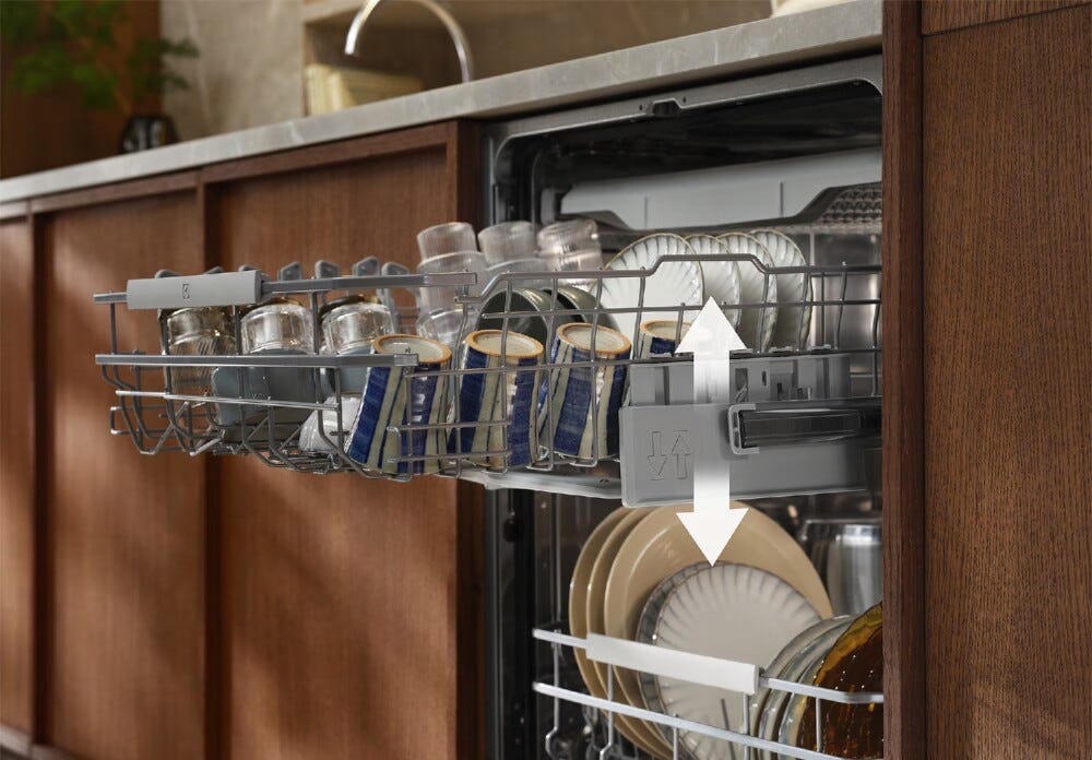 Electrolux KL72A202S serie 700 Lavastoviglie integrata totale cm. 60, 14 coperti, Tecnologia AirDry, LightOnFloor, QuickSelect, terzo cestello, WiFi, classe A