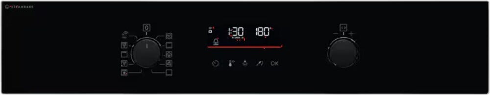 Electrolux LOD6F77WZ serie 600 SteamBake Forno elettrico multifunzione cm. 60, 72 litri, funzione pizza, funzione vapore, manopole a scomparsa, pulizia idrolitica, termosonda, WiFi, nero