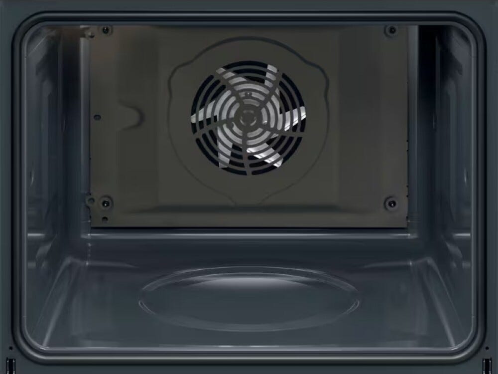Electrolux LOD6F77WZ serie 600 SteamBake Forno elettrico multifunzione cm. 60, 72 litri, funzione pizza, funzione vapore, manopole a scomparsa, pulizia idrolitica, termosonda, WiFi, nero