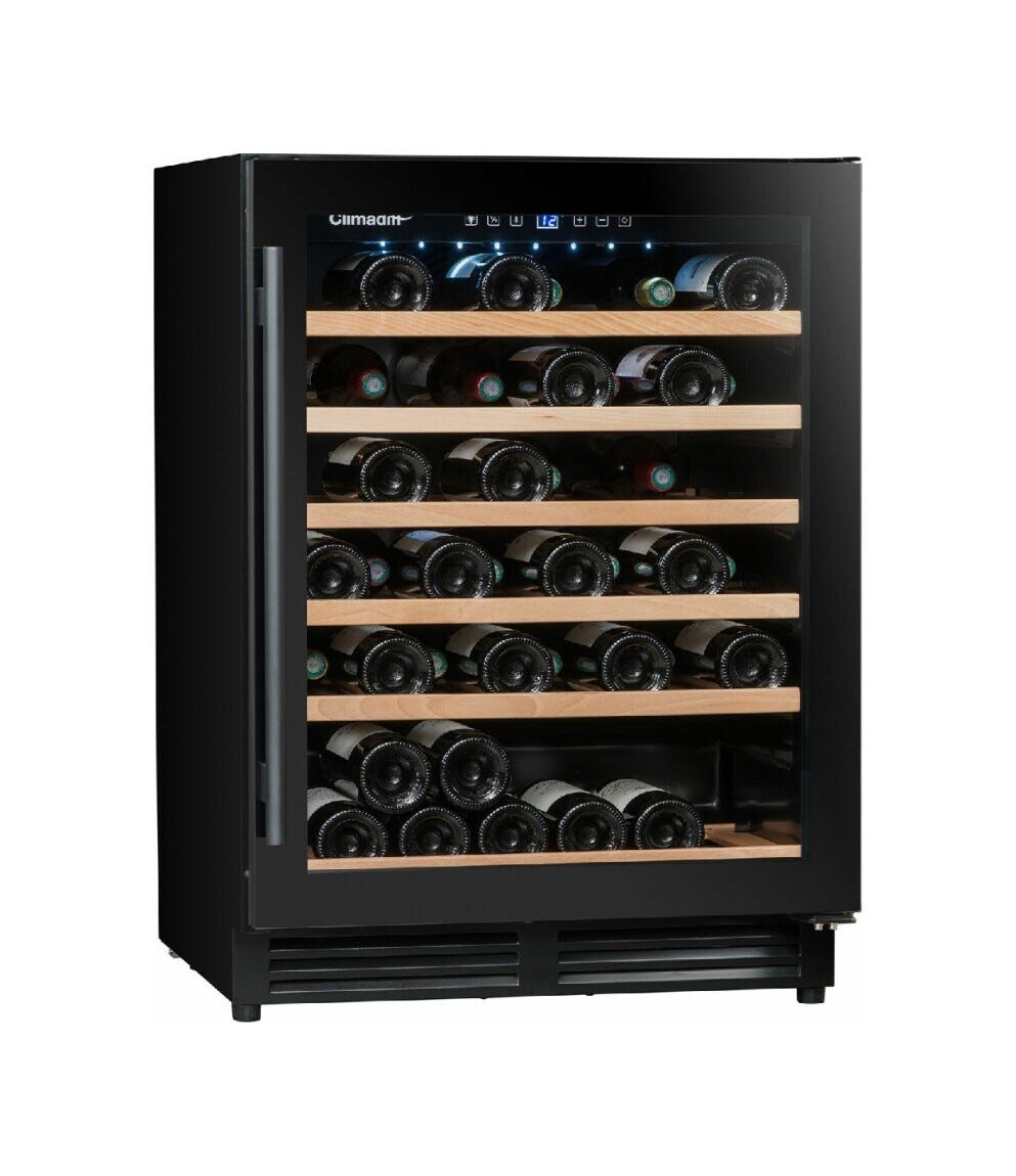 Avintage OUTLET CBU51S2B Cantina vini da incasso cm. 60, 51 bottiglie, nero - ARTICOLO EXPO PRIVO DI IMBALLO ORIGINALE