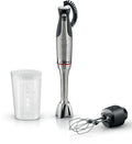 Bosch MSM8M914 8 Frullatore a immersione 1500 W, coltello a 6 lame, corpo in acciaio inox