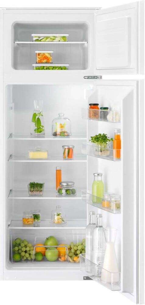 Electrolux ETS3LE14S serie 300 Frigorifero con congelatore da incasso, cm. 54, altezza 144, 220 litri, LowFrost, classe E