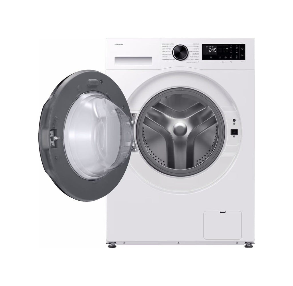 Samsung WD90HG5U34 Lavasciuga a carica frontale a libera installazione 9 kg lavaggio/6 kg asciugatura, Classe A, AI Ecobubble™, Bubble Shot, Digital Inverter, Biammco