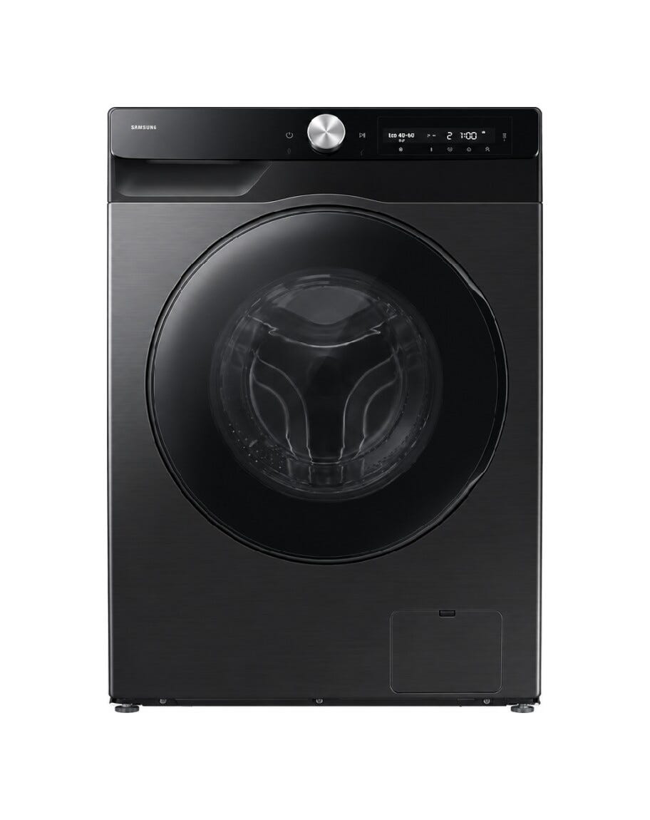Samsung WD90HG6U94BBU3 Lavasciuga a libera installazione, 9+6 kg, AI Control, Ecobubble, Hygiene Steam, Classe A/E, nero