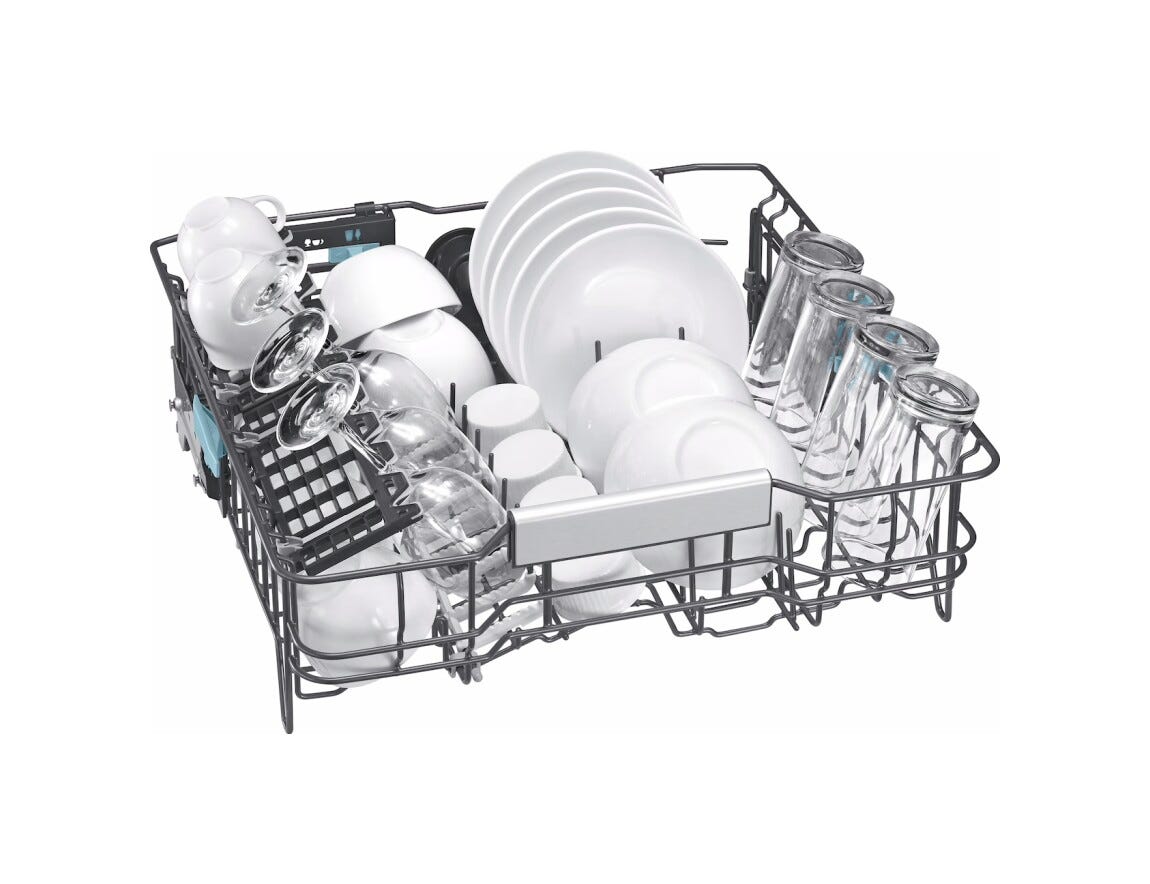 Samsung DW80H77NAB0U1 Lavastoviglie da incasso integrata totale, 14 coperti, AI Wash, 3rd Rack Washing System, Auto Open, Classe A
