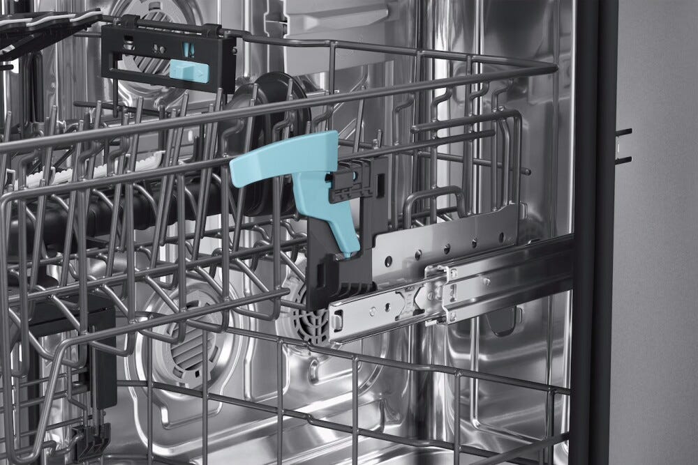Samsung DW80H77NAB0U1 Lavastoviglie da incasso integrata totale, 14 coperti, AI Wash, 3rd Rack Washing System, Auto Open, Classe A