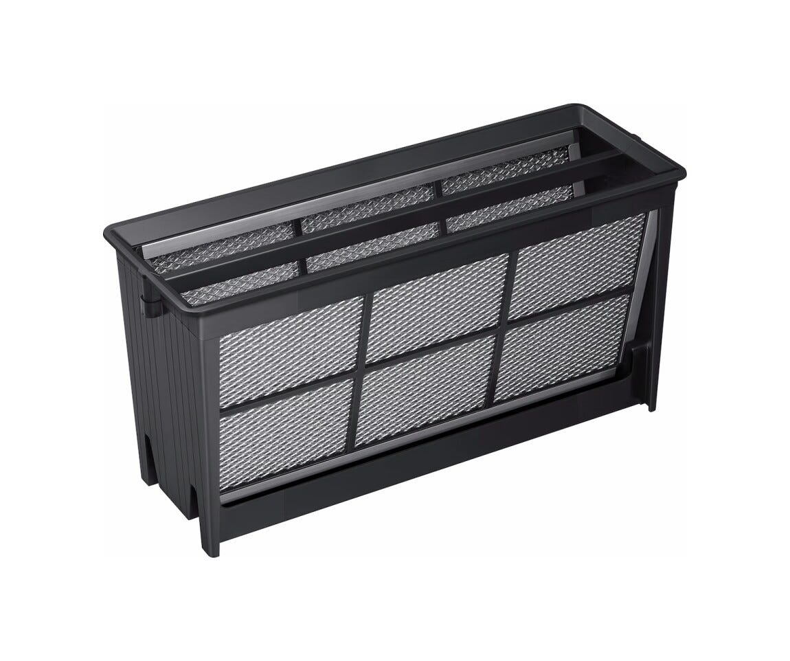 Samsung CC90H84PADUR Piano cottura a induzione 4 zone, cappa integrata, vetro anti‑graffio Mohs 8, AI Control, classe A+, Matte Black