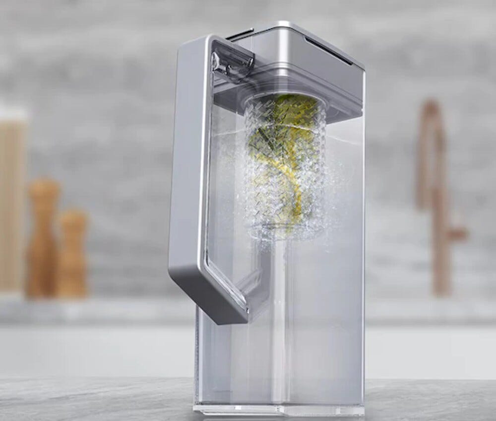 Samsung RF24BB620EB1EF Frigorifero con congelatore a libera installazione, French Door 3 porte, 674 L, SpaceMax™, Dual Ice Maker, Autofill Water Pitcher ,Nero
