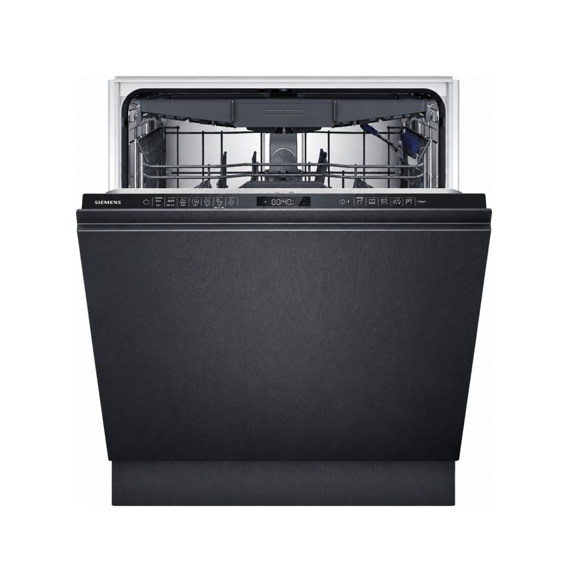 Siemens SN85EX23CE Lavastoviglie da incasso integrata totale 60 cm, 14 coperti, iQ500, autoOpen dry, flexComfort, Home Connect