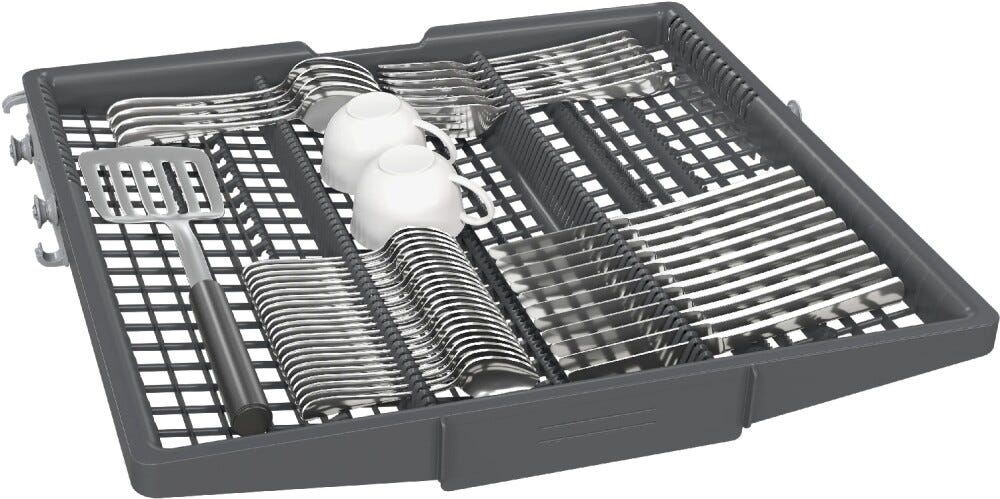 Siemens SN85EX23CE Lavastoviglie da incasso integrata totale 60 cm, 14 coperti, iQ500, autoOpen dry, flexComfort, Home Connect