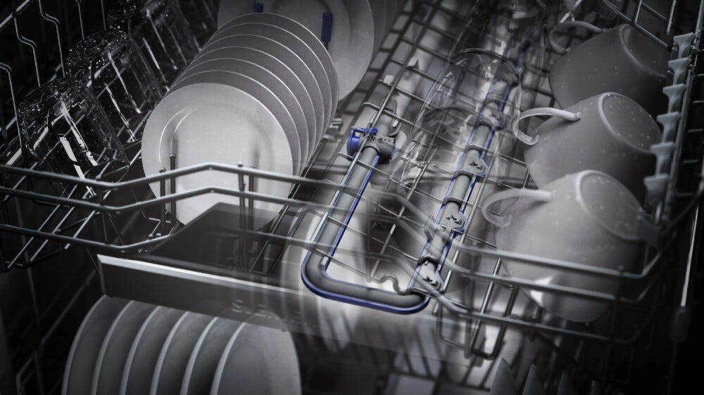 Siemens SN85EX23CE Lavastoviglie da incasso integrata totale 60 cm, 14 coperti, iQ500, autoOpen dry, flexComfort, Home Connect