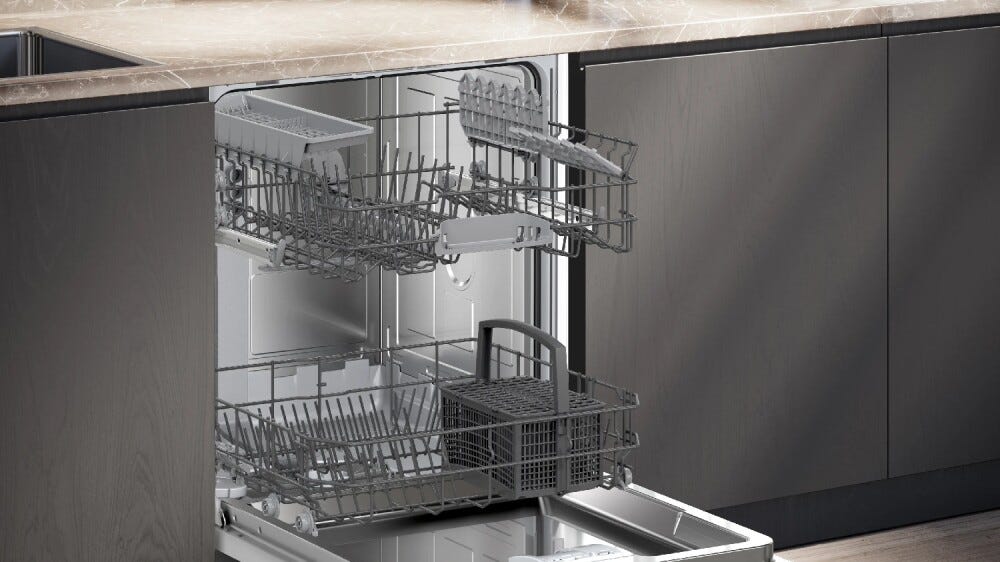 Siemens SN61HX01TE Lavastoviglie da incasso integrata totale, 60 cm, 13 coperti, Home Connect, varioSpeed Plus, classe C