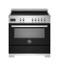 Bertazzoni PRO95I1ENET2 Professional Cucina da accosto Bertazzoni con Forno multifunzione 103 L, piano induzione 5 zone, nero