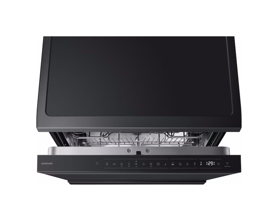 Samsung DW80H73YBFFU1 Lavastoviglie a libera installazione, 14 coperti, classe B, AI Wash, terzo cestello, finitura Antracite