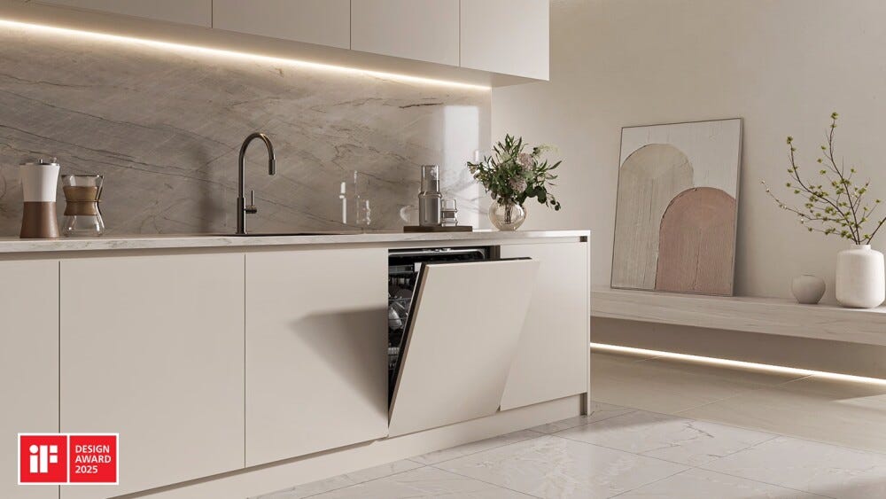 Samsung DW90H79H1B0 Lavastoviglie da incasso integrata totale, 14 coperti, classe A, AI Wash, Auto Open, 9 programmi