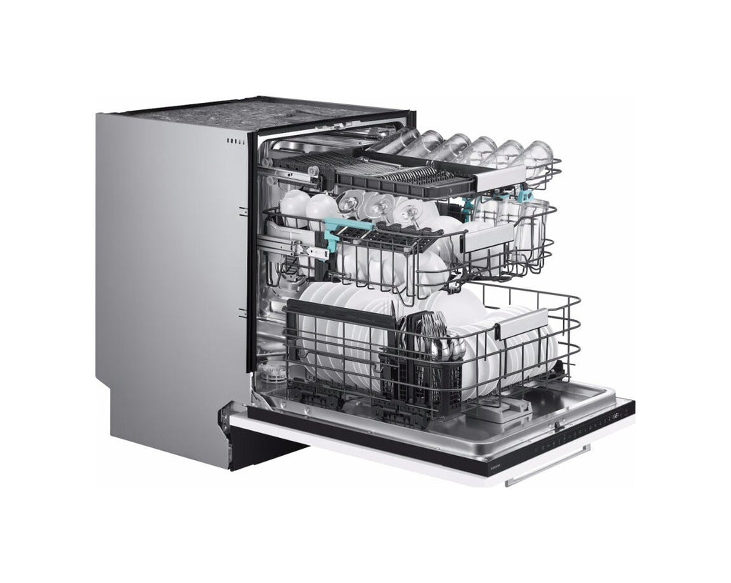 Samsung DW90H79H1B0 Lavastoviglie da incasso integrata totale, 14 coperti, classe A, AI Wash, Auto Open, 9 programmi