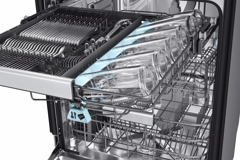 Samsung DW90H79H1B0 Lavastoviglie da incasso integrata totale, 14 coperti, classe A, AI Wash, Auto Open, 9 programmi
