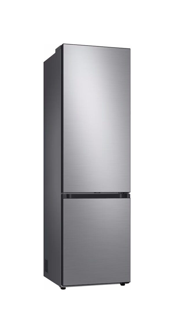Samsung RB38C7B6AS9 Frigorifero con congelatore a libera installazione 387 L, BESPOKE, classe A, No Frost, Metal Cooling, AI Energy Mode, inox spazzolato