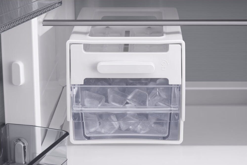 Samsung RZ80H32HDFEO Congelatore monoporta a libera installazione, 323 L, Total No Frost, All Around Cooling, classe D, Grafite