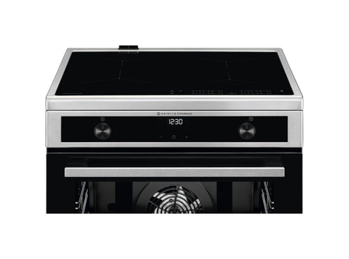 AEG CIB6647ABM Cucina da accosto a induzione, forno SteamBake 73 L, AirFry, classe A, finitura inox