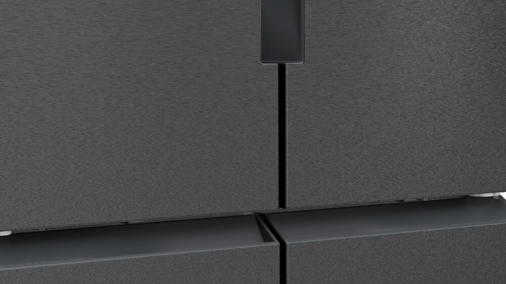 Neff KM3963XE0 Frigorifero multidoor a libera installazione 574 L, Total No Frost, dispenser acqua e ghiaccio, classe E, dark inox