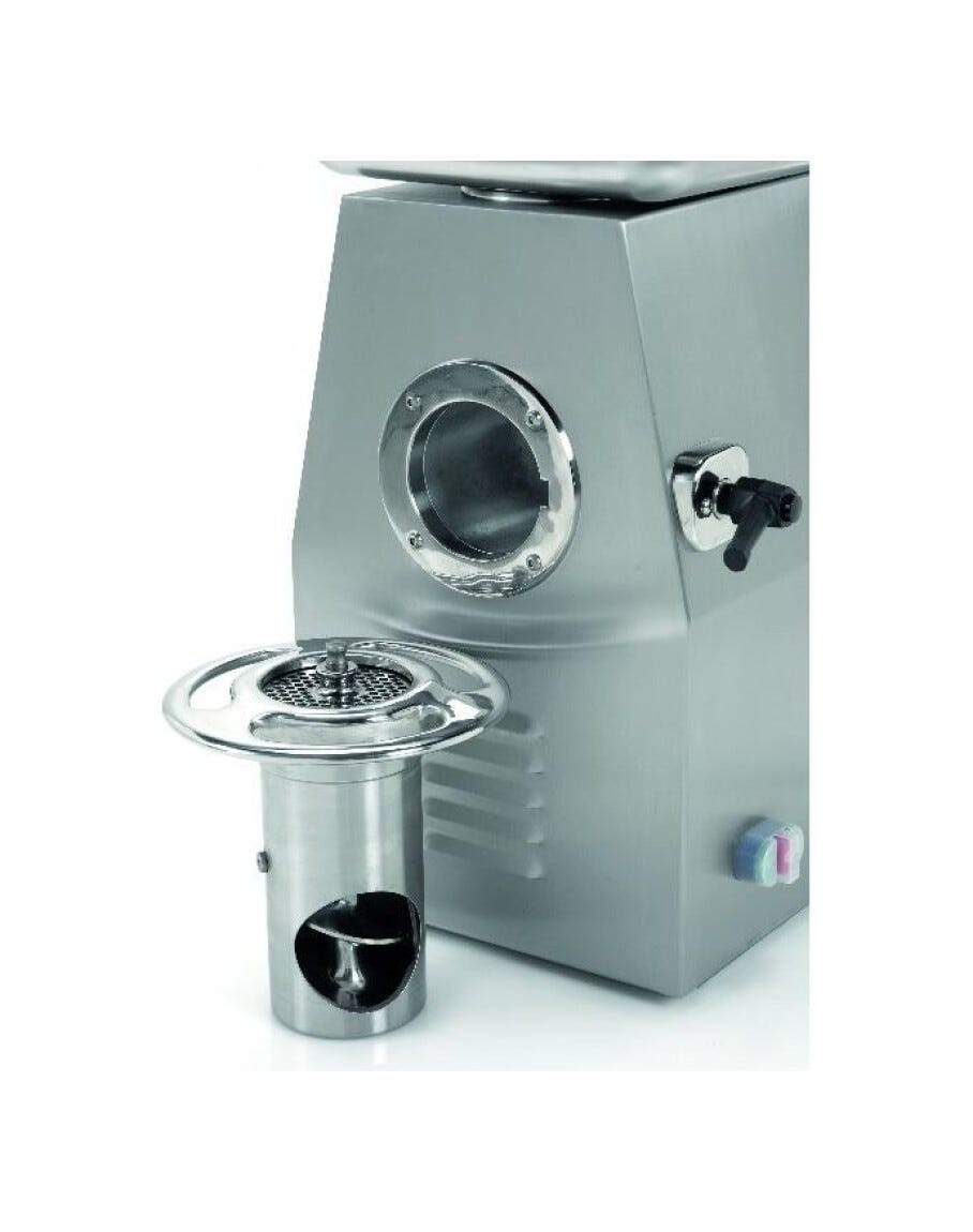 Fama FTI138R.01 Tritacarne trifase, gruppo inox, bocca Ø76 mm, 600 kg/h, ingranaggi a bagno d’olio