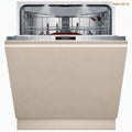 Neff S177ZCX18E Lavastoviglie da incasso integrata totale, 14 coperti, Zeolite, classe energetica B, motore Efficient Silent Drive