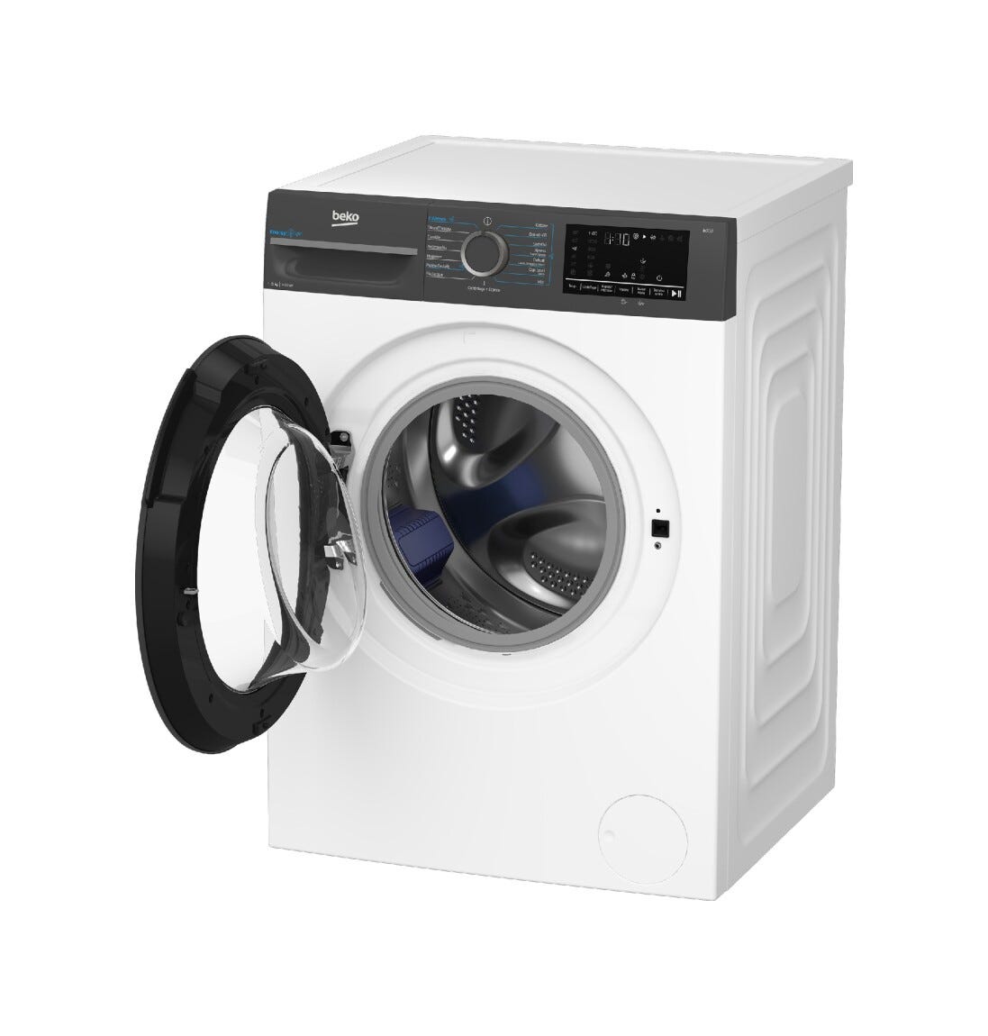 Beko BMWEU9149DA Lavatrice a carica frontale a libera installazione, 9 kg, 1400 giri/min, classe A, bianco