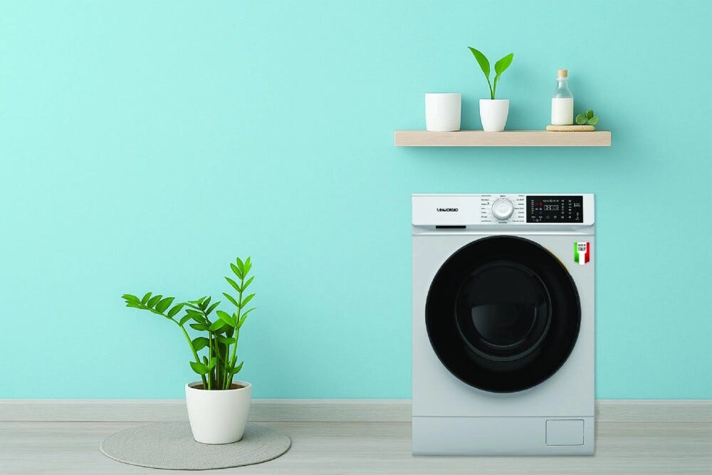SanGiorgio H1014-T Famiglia H6 Lavatrice 60 cm, capacità 10 kg, classe A, bianco