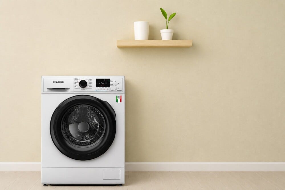 SanGiorgio F812A9 F4-STAR Lavatrice 60 cm, capacità 8 kg, classe A, bianco