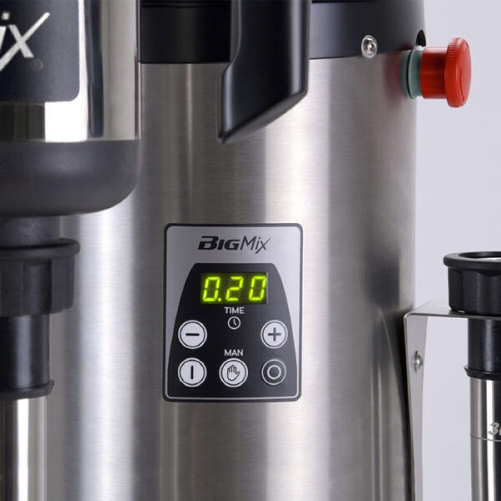 Fama BIGMIX.4 Mixer verticale professionale Mescolatore 400 mm + Omogeneizzatore 400 mm, 850 W, 4.000–12.000 RPM