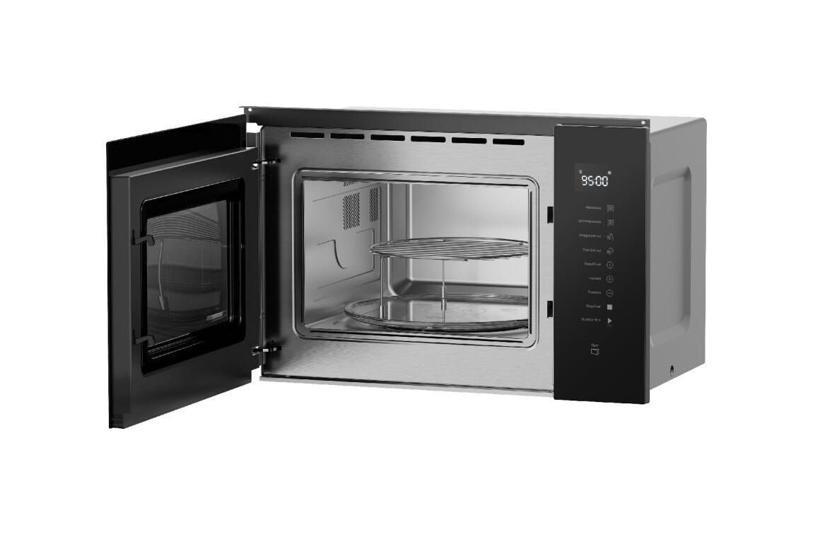 Beko BMGB25353KSB Forno microonde con grill da incasso, cm 60, nero