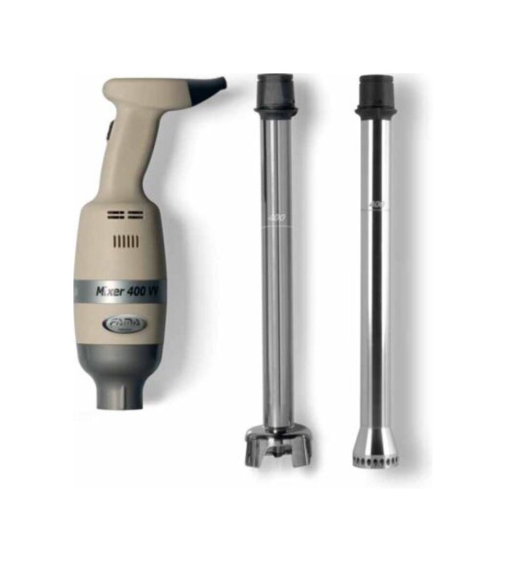 Fama FMCG400 Gelato Combi Mixer, Mixer 400 W, mescolatore 400 mm, omogeneizzatore 400 mm