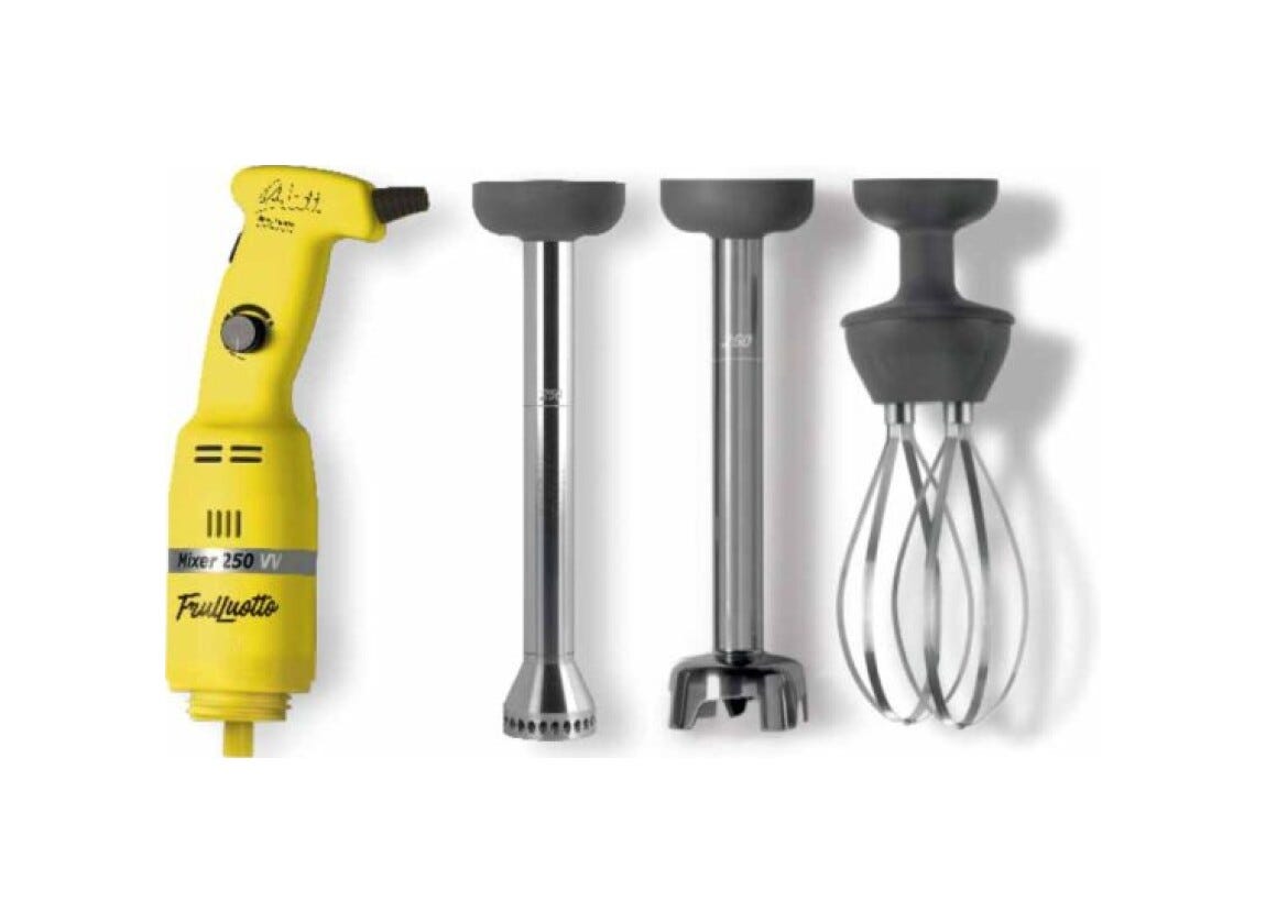 Fama FRULLUOTTO Frulluotto, Mixer 250 + Mescolatore 250 mm + Omogeneizzatore 250 mm + Frusta