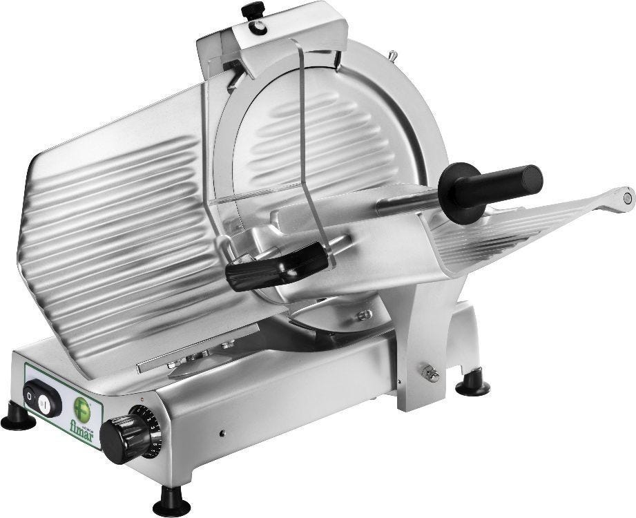 Fimar HR300N Affettatrice compatta lama mm. 300 - monofase - alluminio anodizzato