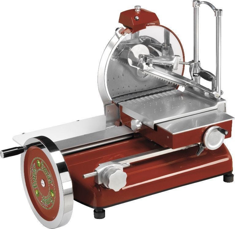Fimar VV350 Affettatrice a volano lama mm. 350 - rosso