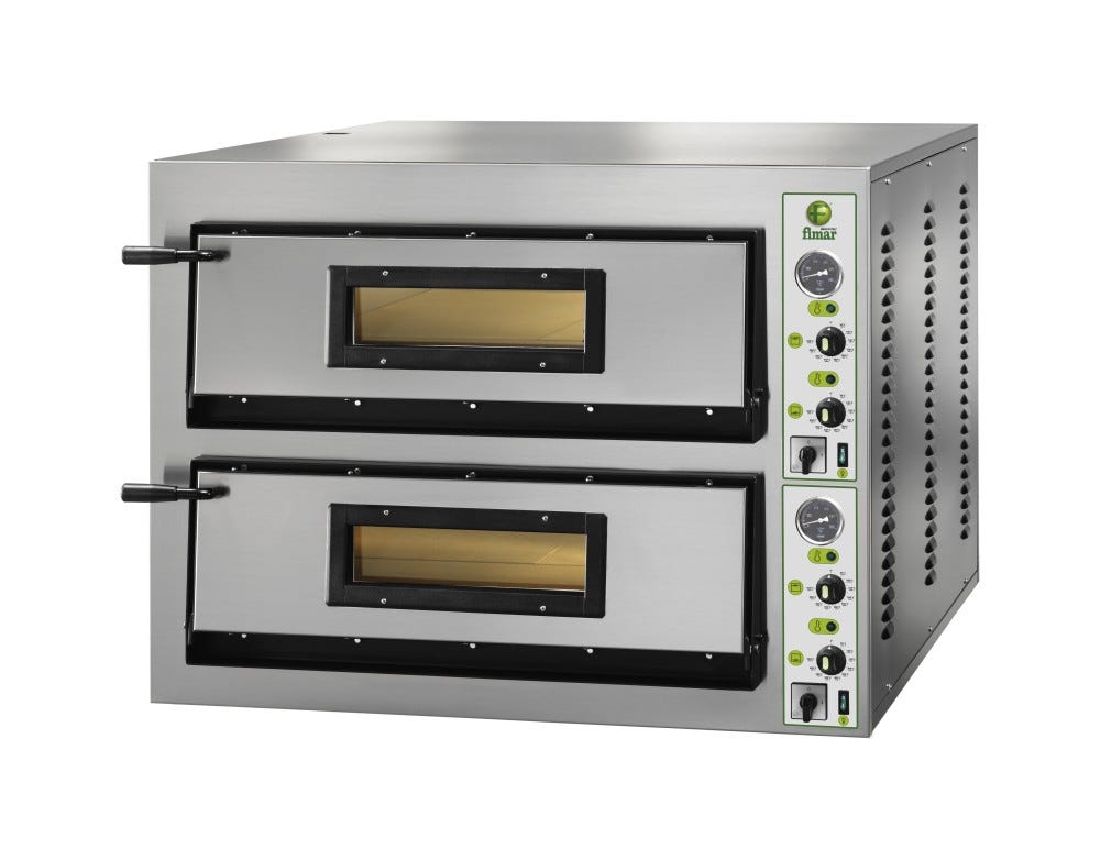 Fimar FML6+6 Fornetto per pizza 2 camere - monofase - inox