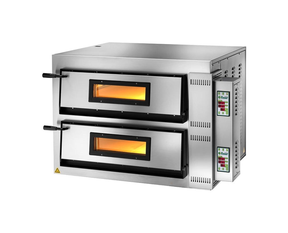 Fimar FMD4+4 Fornetto per pizza 2 camere - monofase - inox
